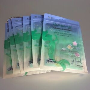 6 Packs Of 63-The Creme Shop Disney Ariel Whozits & Whatzits Blemish Patches.